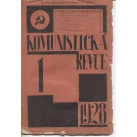 Komunistická revue, ročník V., číslo 1/1928 (komunistická literatura)