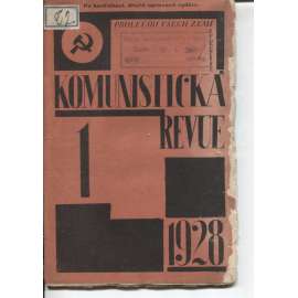 Komunistická revue, ročník V., číslo 1/1928 (komunistická literatura)