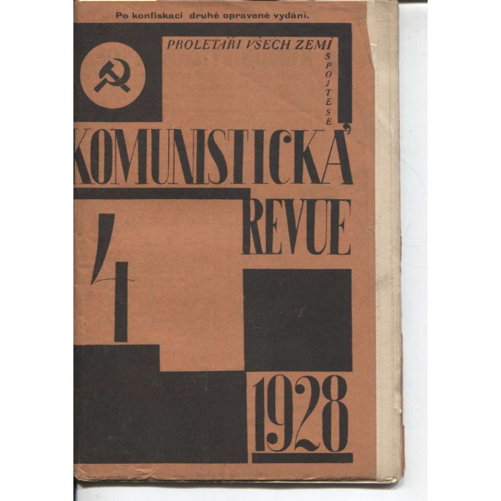 Komunistická revue, ročník V., číslo 4/1928 (komunistická literatura)