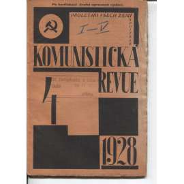 Komunistická revue, ročník V., číslo 4/1928 (komunistická literatura)