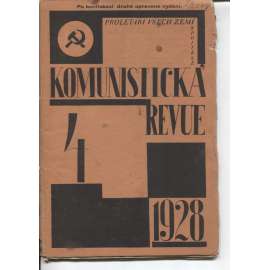 Komunistická revue, ročník V., číslo 4/1928 (komunistická literatura)