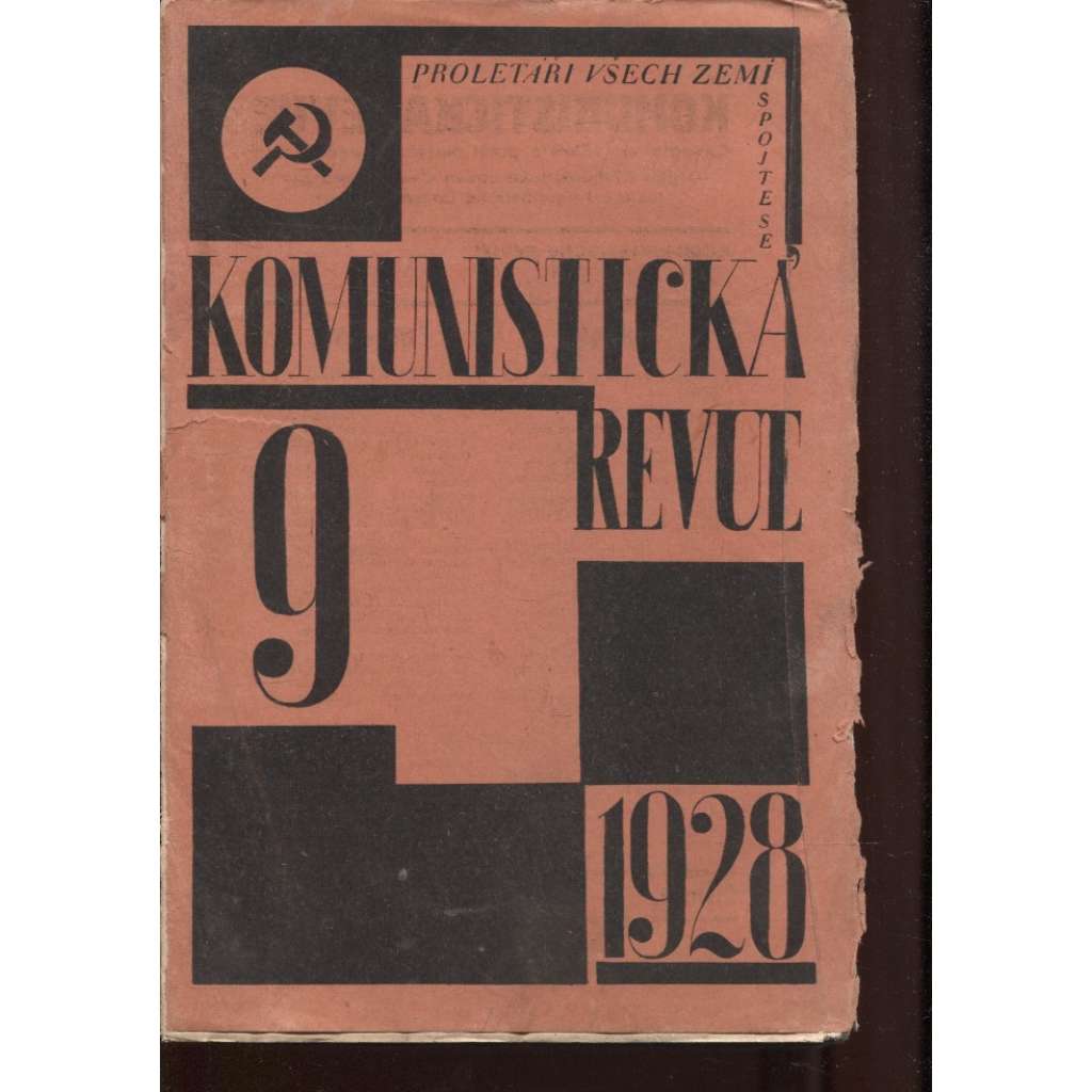 Komunistická revue, ročník V., číslo 9/1928 (komunistická literatura)