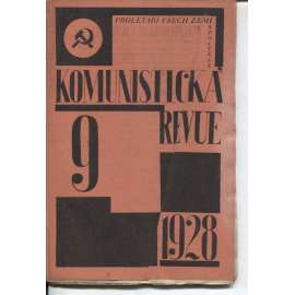 Komunistická revue, ročník V., číslo 9/1928 (komunistická literatura)