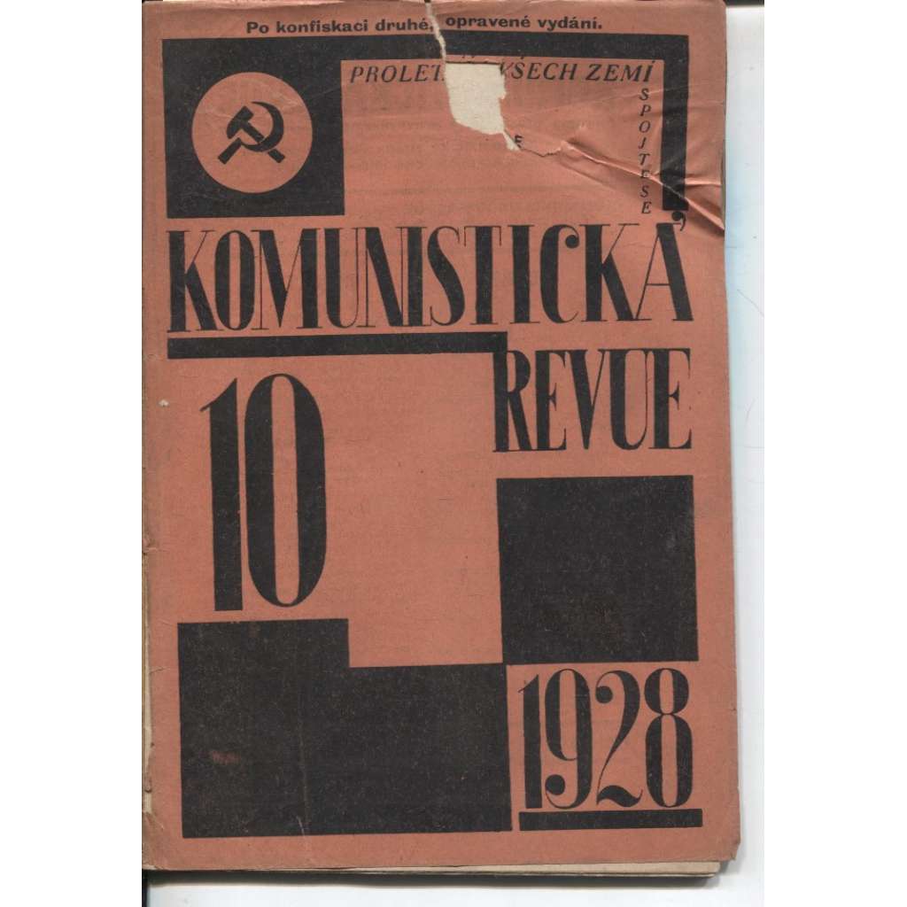 Komunistická revue, ročník V., číslo 10/1928 (komunistická literatura)