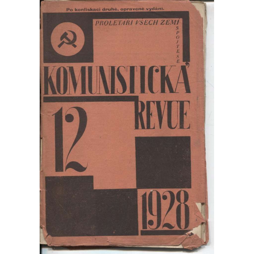 Komunistická revue, ročník V., číslo 12/1928 (komunistická literatura)