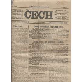 Čech (13.7.1917) - staré noviny