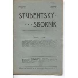 Studentský sborník, ročník VII., číslo 6 (časopis)