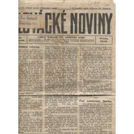 Slovácké noviny (29.6.1923) - staré noviny, 1. republika