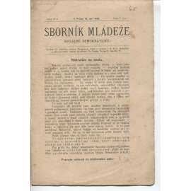 Sborník mládeže sociálně demokratické (15.9.1901) - časopis, levicová literatura