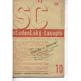 Studentský časopis, ročník XIV., číslo 10/1935