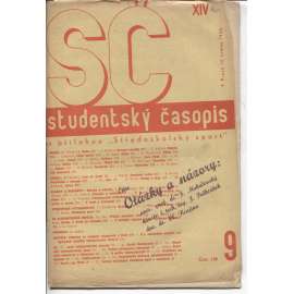 Studentský časopis, ročník XIV., číslo 9/1935