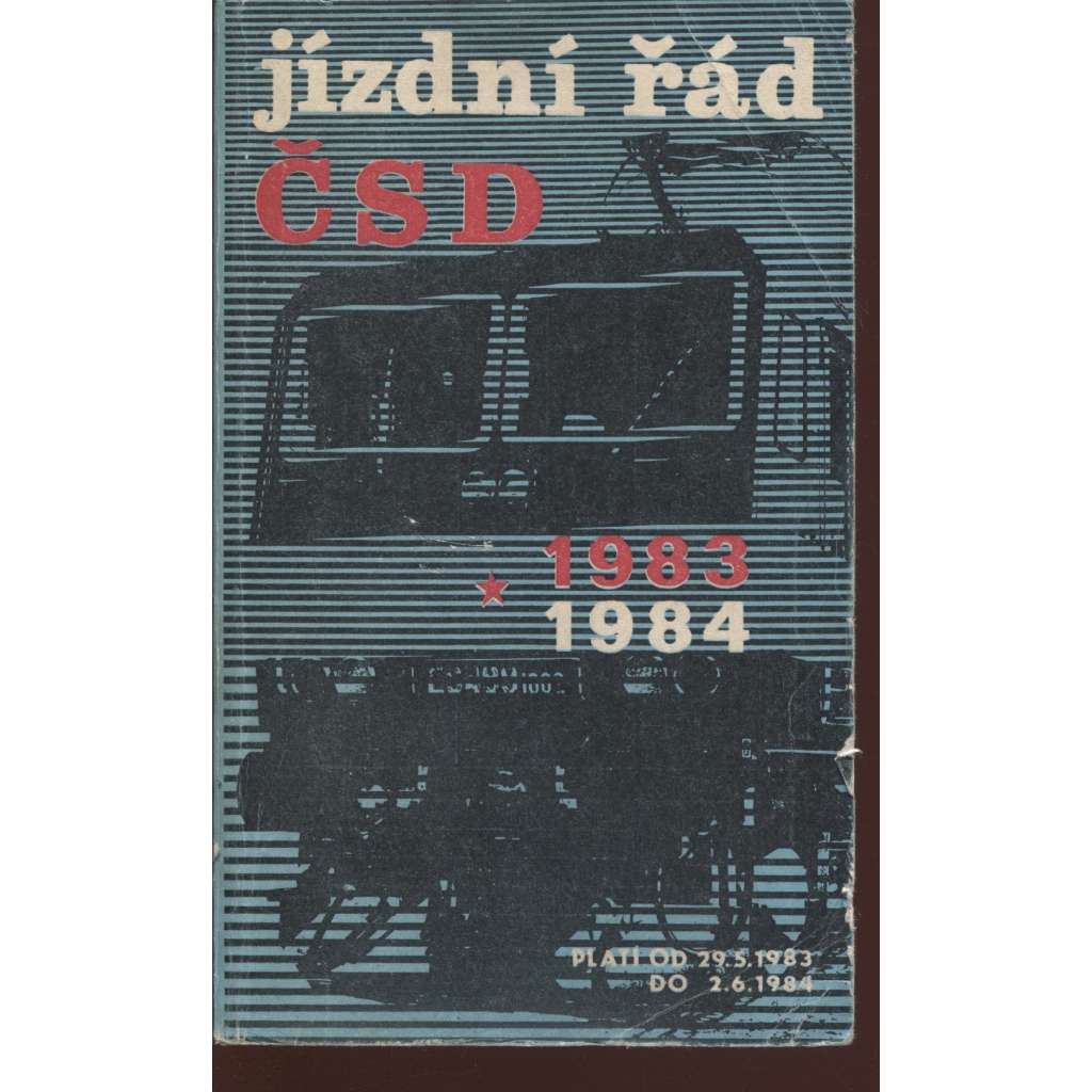 Jízdní řád 1983/1984, ČSD