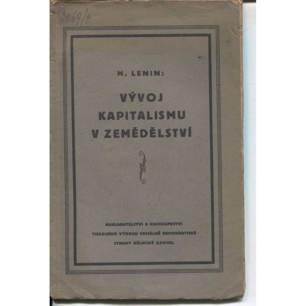 Vývoj kapitalismu v zemědělství (levicová literatura)