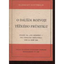 O dalším rozvoji těžkého průmyslu (levicová literatura)