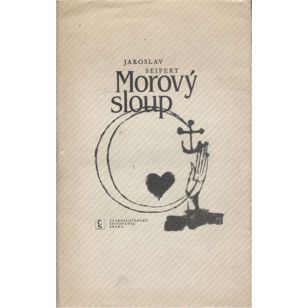 Morový sloup (podpis Jaroslav Seifert )