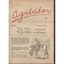 Agitátor, číslo 2, 3 a zvláštní číslo/1960  - staré noviny, komunistická literatura