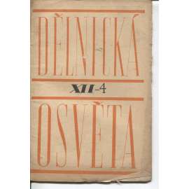 Dělnická osvěta, ročník XII, číslo 4/1926 (časopis, levicová literatura)