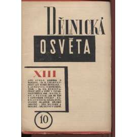 Dělnická osvěta, ročník XIII, číslo 10/1927 (časopis, levicová literatura, 1. republika)