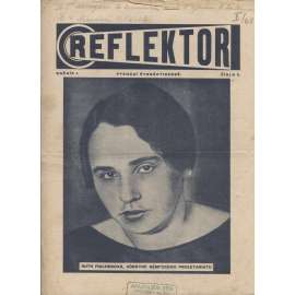 Reflektor, ročník I., číslo 3 (časopis, staré noviny, 1. republika)