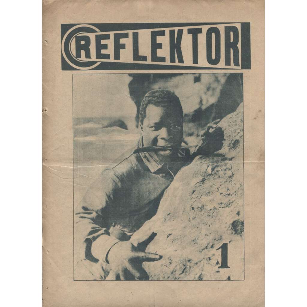 Reflektor, číslo 1 (časopis, staré noviny, 1. republika)