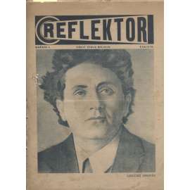 Reflektor, ročník I., číslo 10 (časopis, staré noviny, 1. republika)