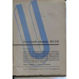 U – čtvrtletník skupiny Blok, svazek 3/1937 (časopis, revue)