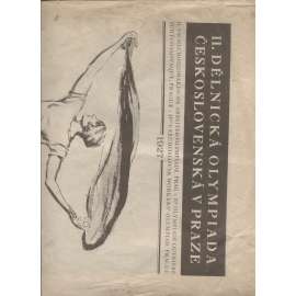 II. Dělnická olympiada československá v Praze 1927 (staré noviny, 1. republika)