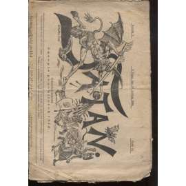 Satan (30.5.1896). Časopis pracujících tříd (staré noviny) - pošk.