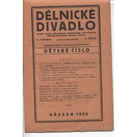 Dělnické divadlo, ročník II., číslo 3/1922