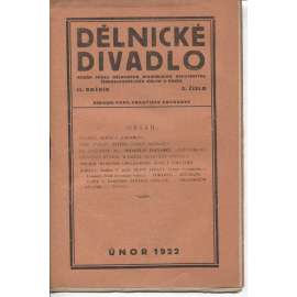 Dělnické divadlo, ročník II., číslo 2/1922