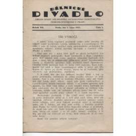 Dělnické divadlo, ročník VII., číslo 1/1927