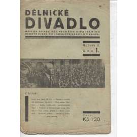 Dělnické divadlo, ročník X., číslo 1/1930