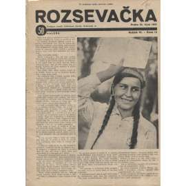 Rozsevačka, ročník VI., číslo 13/1931 (časopis, 1. republika, staré noviny)