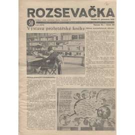 Rozsevačka, ročník VI., číslo 22/1931 (časopis, 1. republika, staré noviny)