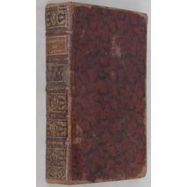 Les Commentaires de César en latin et en françois, sv. 1 [1686; Zápisky o válce galské; Válečné paměti; vazba; kůže]