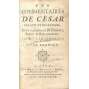 Les Commentaires de César en latin et en françois, sv. 1 [1686; Zápisky o válce galské; Válečné paměti; vazba; kůže]