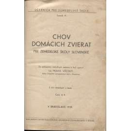 Chov domácich zvierat pre zemedelské školy (koně, text slovensky)