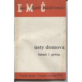 Ústy domova. Básně i próza (Edice Mladého Československa, exil)