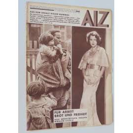 AIZ [Arbeiter-Illustrierte-Zeitung; A-I-Z], roč. 12, 1933, č. 9 [časopis; fotografie; nacismus; antifašismus]