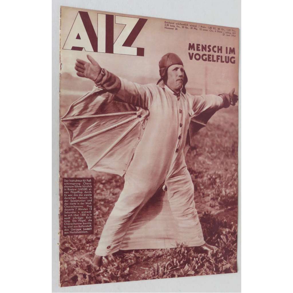 AIZ [Arbeiter-Illustrierte-Zeitung; A-I-Z], roč. 14, 1935, č. 26 [časopis; fotografie; nacismus; antifašismus]