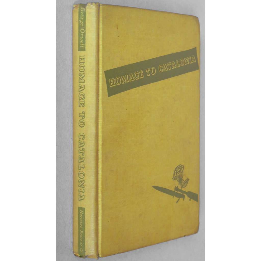 Homage to Catalonia [Hold Katalánsku, 1952; první americké vydání; Španělsko; španělská občanská válka]