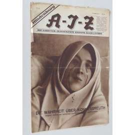 A-I-Z. Die Arbeiter-Illustrierte Zeitung aller Länder, roč. 6, 1927, č. 39 [časopis; fotografie; komunismus; AIZ]