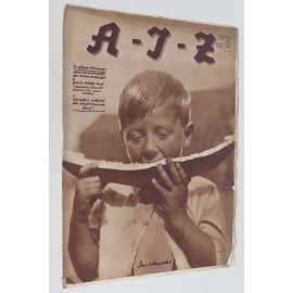 A-I-Z [Arbeiter-Illustrierte-Zeitung; AIZ], roč. 9, 1930, č. 26 [časopis; fotografie; komunismus]