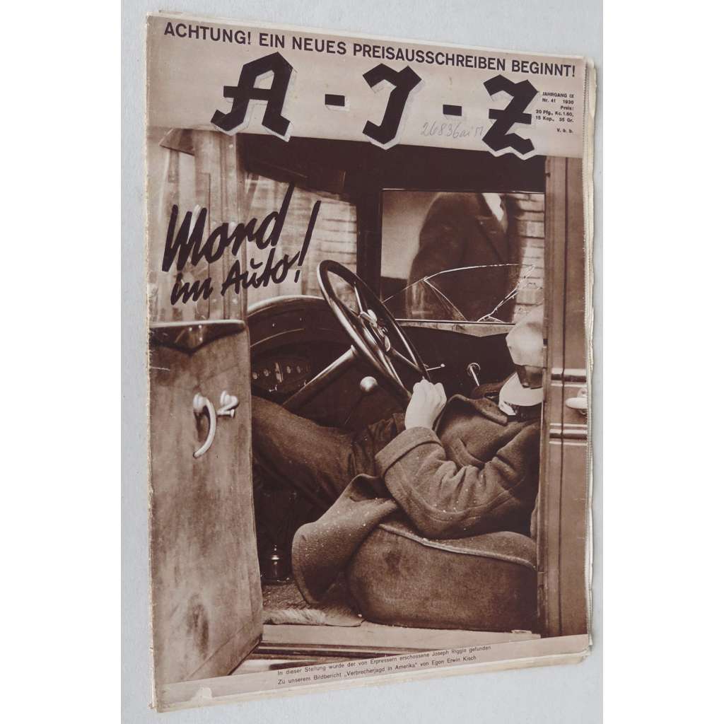 A-I-Z [Arbeiter-Illustrierte-Zeitung; AIZ], roč. 9, 1930, č. 41 [časopis; fotografie; komunismus; John Heartfield]