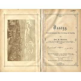 Ossegg. Historisch-topograph. Führer für Ossegg und Umgebung [1886; Osek; osecký klášter; hrad Riesenburg; Sudety]