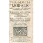 Theologia Moralis. Tomulus VIII [Morální teologie, sv. 8, 1715; etika; jezuité; staré tisky; vazba; kůže]