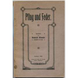 Pflug und Feder. Gedichte von Heinrich Mauder, Landwirt in Kroh [sudetoněmecká literatura; Kruh, okres Česká Lípa; Doksy; Bezděz; Kokořínsko; Sudety]