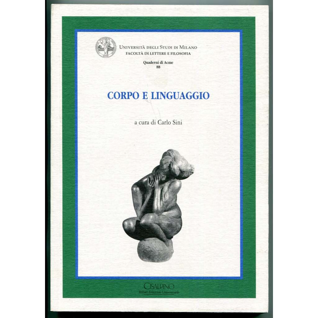 Corpo e linguaggio [filosofie, odborné časopisy]