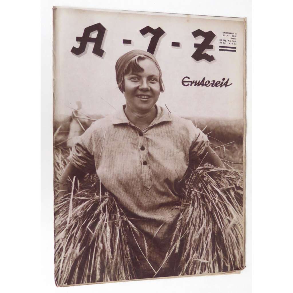 A-I-Z [Arbeiter-Illustrierte-Zeitung; AIZ], roč. 10, 1931, č. 37 [časopis; fotografie; komunismus]