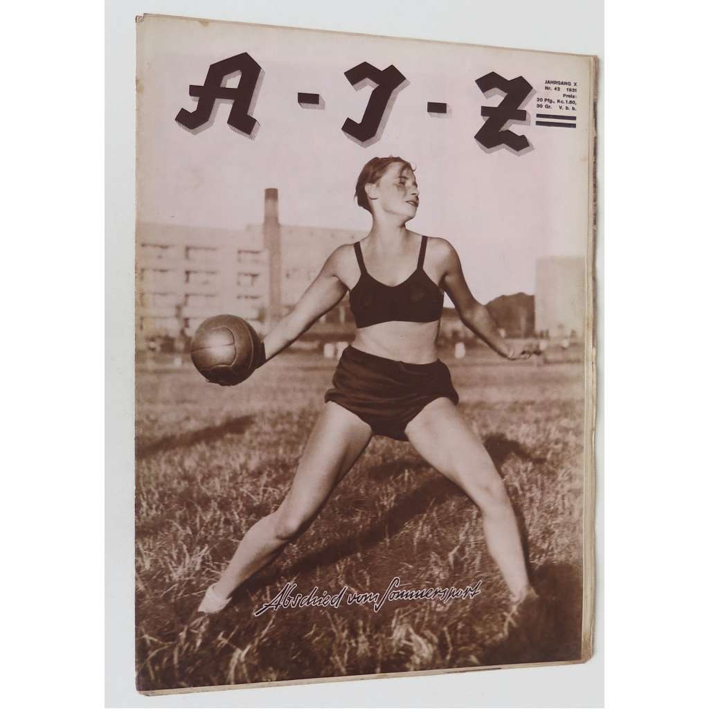 A-I-Z [Arbeiter-Illustrierte-Zeitung; AIZ], roč. 10, 1931, č. 42 [časopis; fotografie; komunismus]